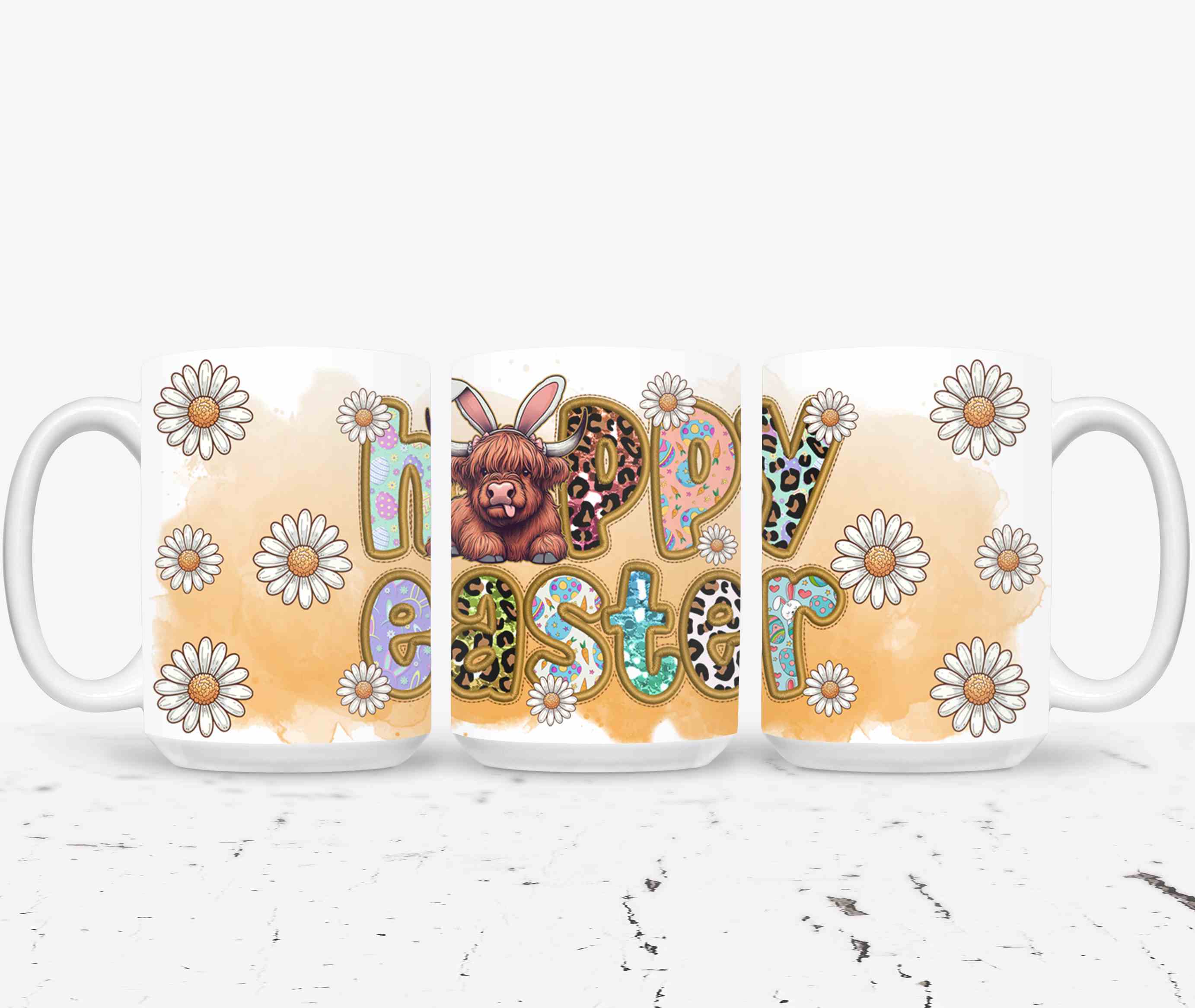 Highland Cow Easter-10394